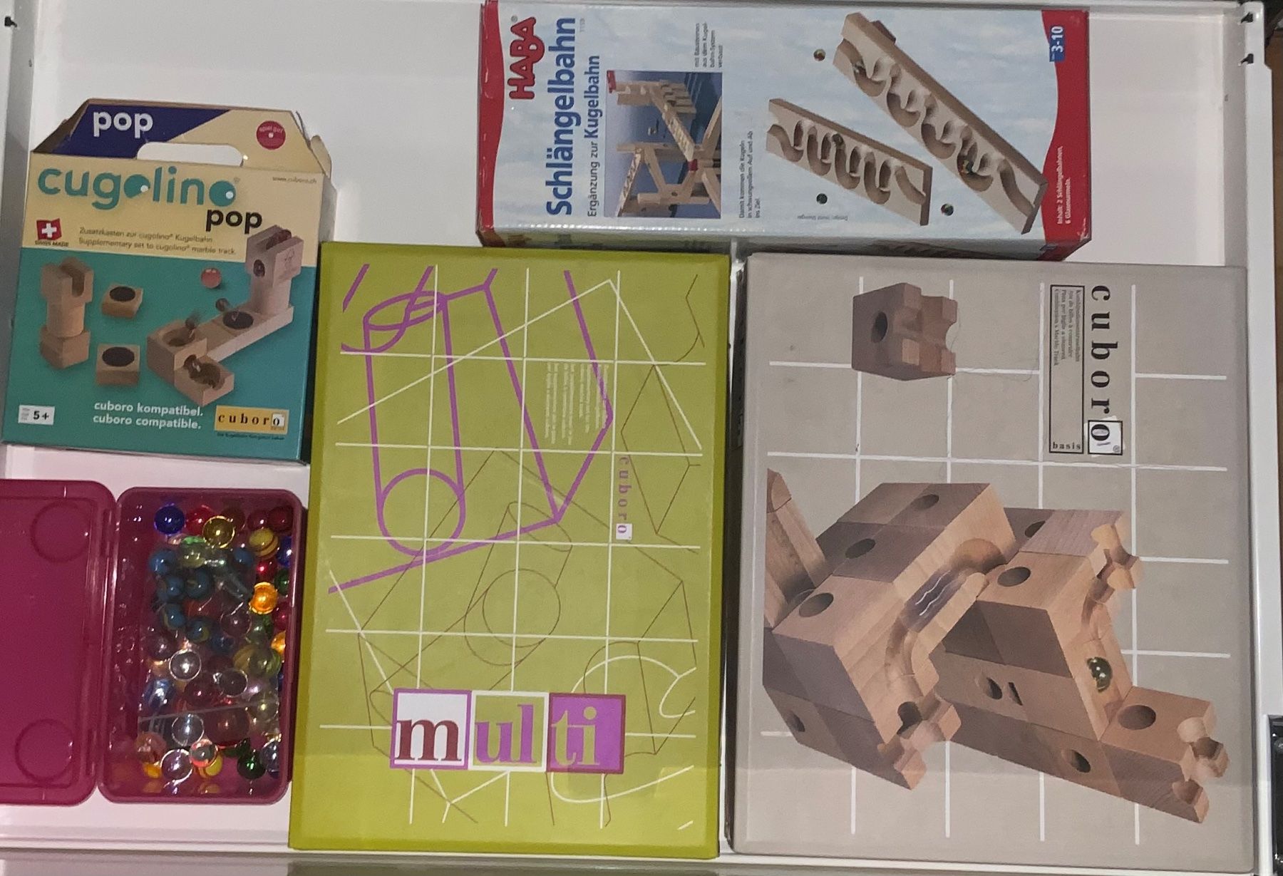 Cuboro Spiele: Kugelbahn – Gebraucht aus Oberwil-Lieli von Gloria112