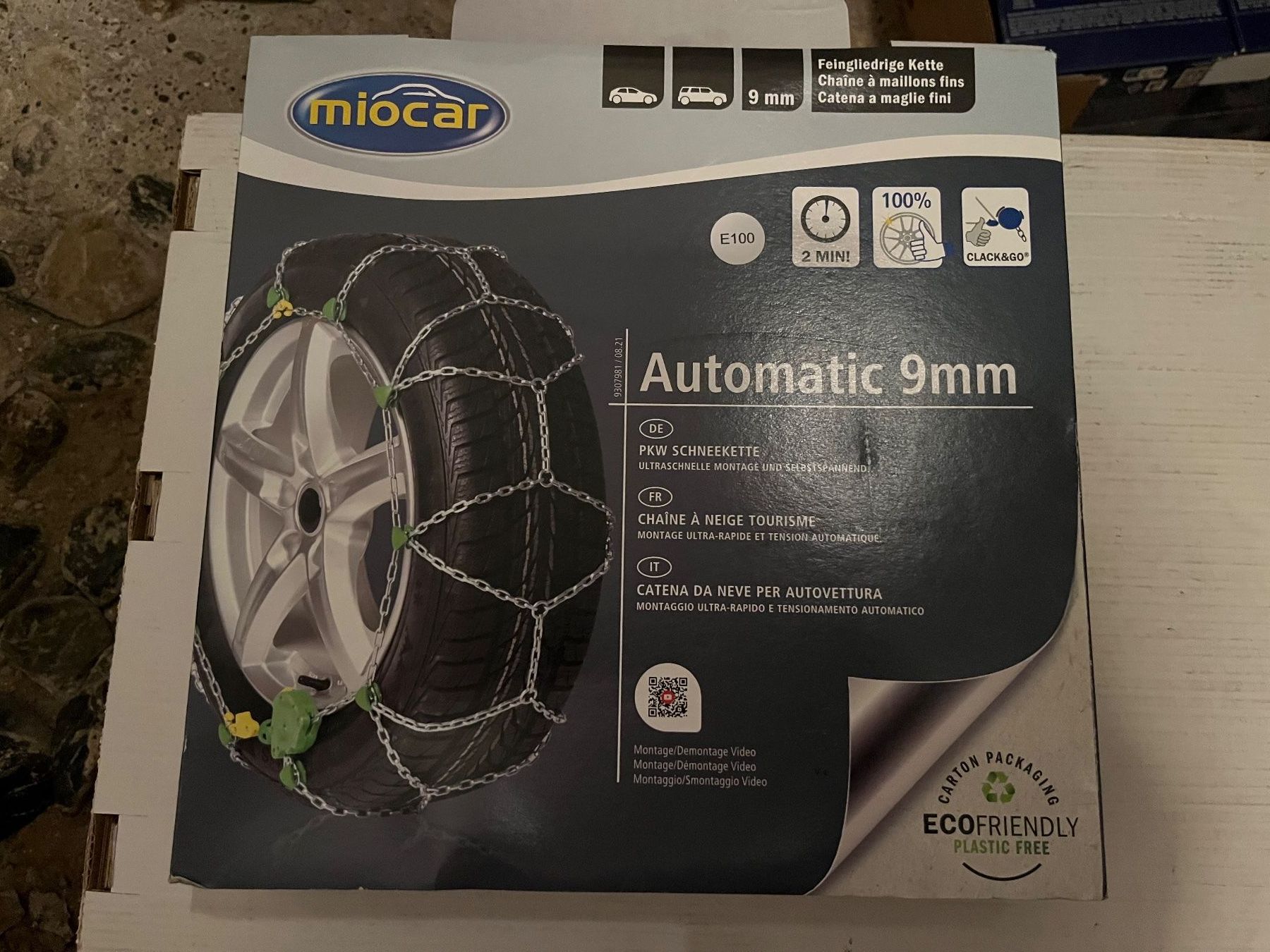 Schneeketten: Neue MioCar Schneeketten Automatic 9mm – Neu und originalverpackt aus Bern von Vineb