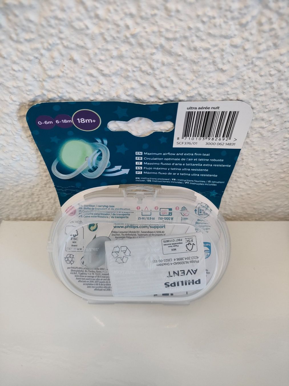 Avent Succhiotti & catenelle porta ciuccio: Philips Avent Schnuller ultra air – Nuovo e nell'imballaggio originale da Dietikon venduto da MJ_Sporting 1