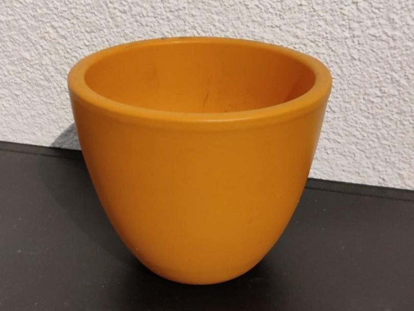 Vasi per fiori: Blumentopf orange rund – Usato da Wiesendangen venduto da s_er