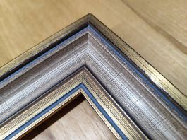 Edler Vintage Bilderrahmen Fotorahmen Gold Holz