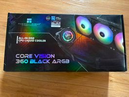 LCD Thermalright Core Vision 360 Black ARGB Wasserkühler