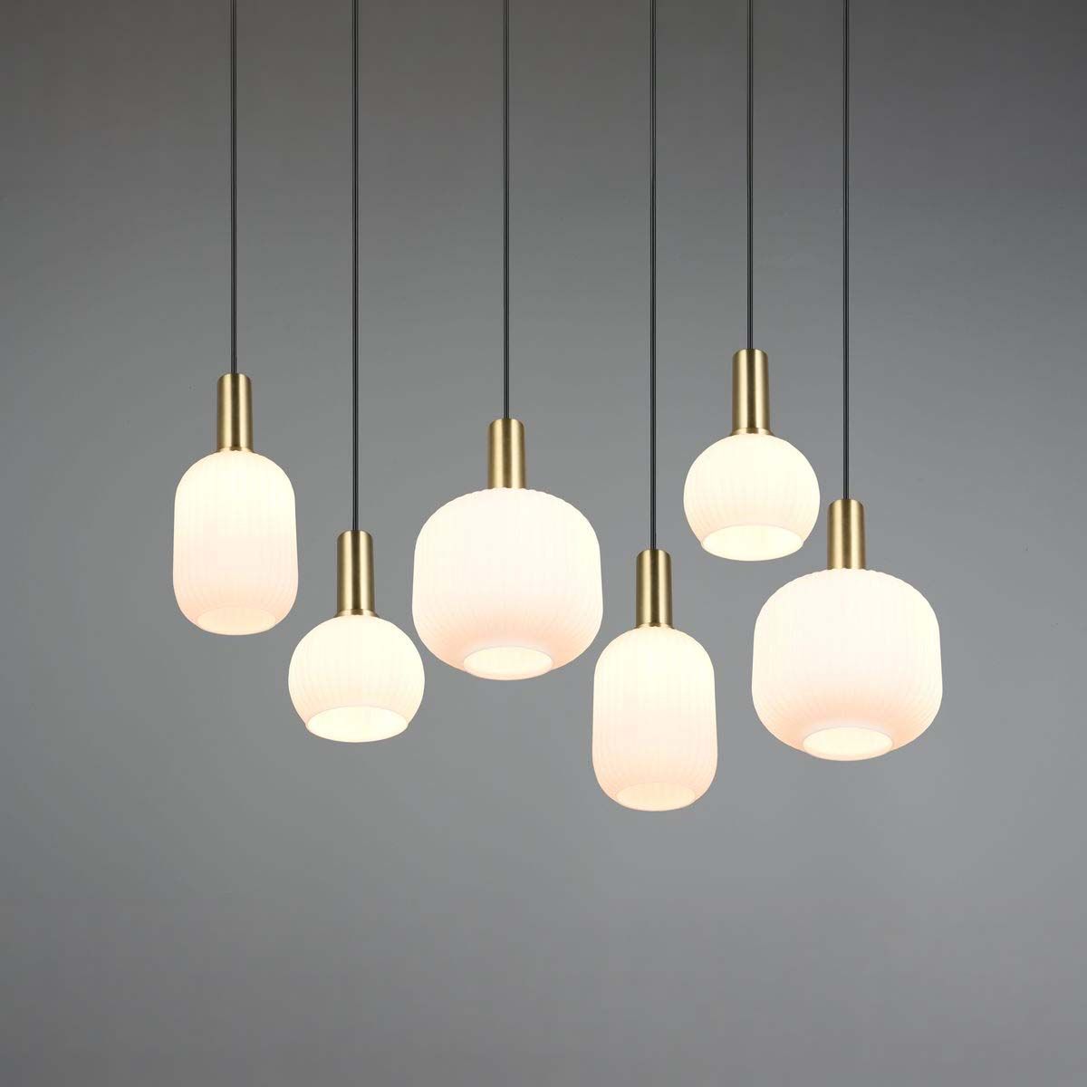 Lampadari & plafoniere: Pendelleuchte, Glas, 92 cm x 35 cm – Nuovo (secondo la descrizione) da Kreuzlingen venduto da Smart-Light 6