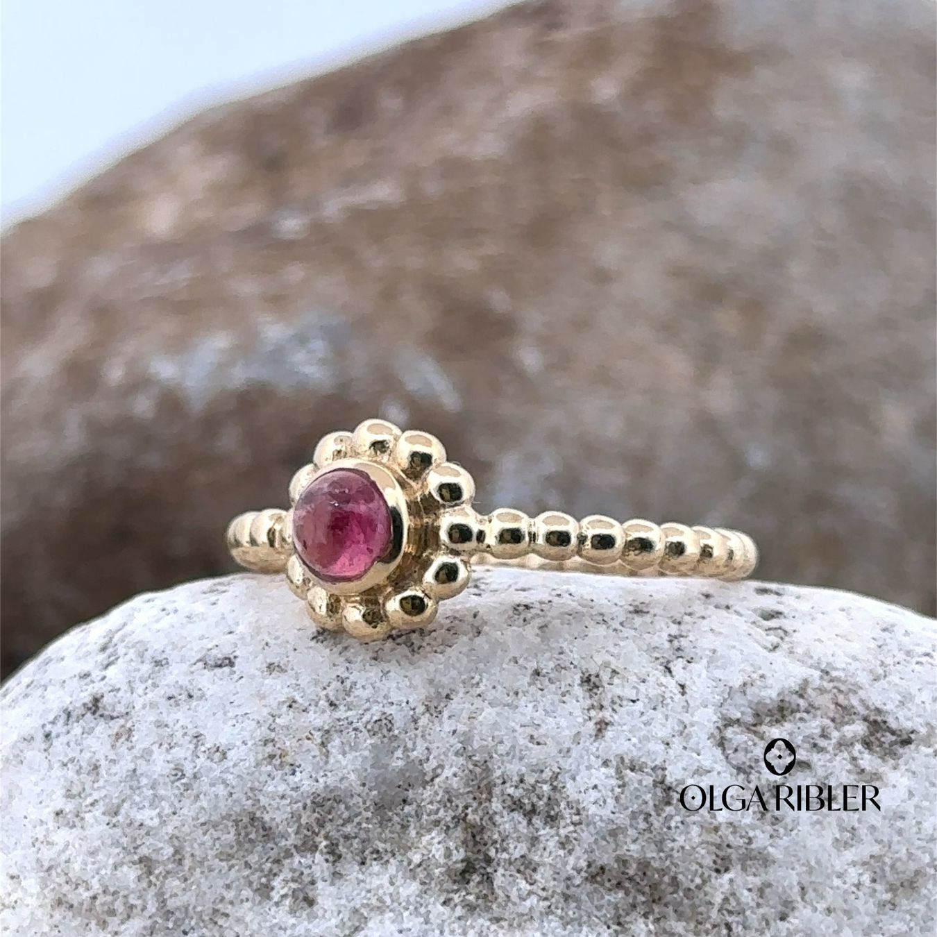 Olga Ribler Anelli: Turmalin Ring 925 Sterling Silber Grösse 53 – Nuovo (secondo la descrizione) da Luzern venduto da Schmuckoutlet 5