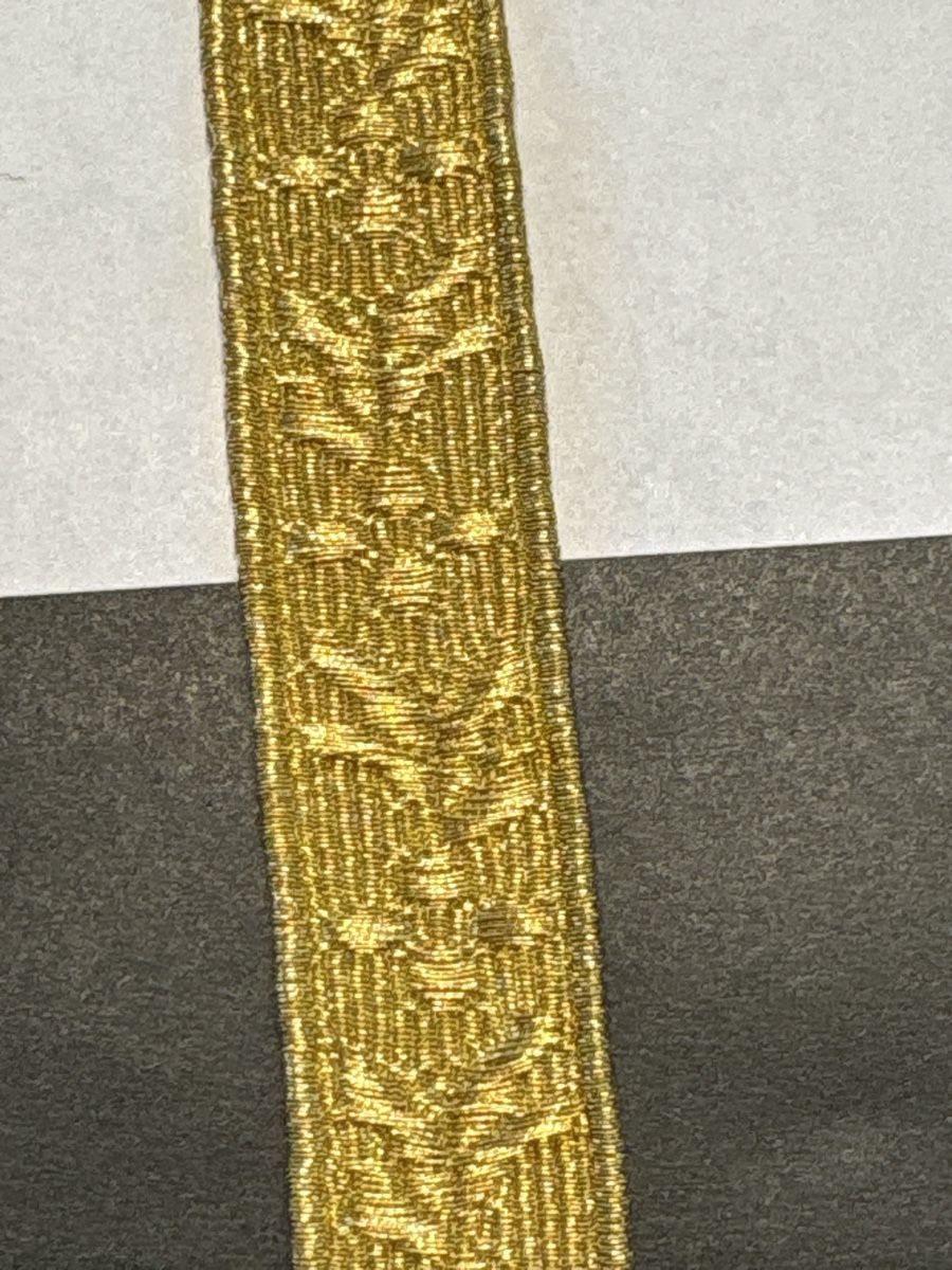 Nastri decorativi: Gold Band mit Metall Faden – Nuovo (secondo la descrizione) da Rümlang venduto da euqinom16 1