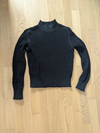 Schwarzer Strickpullover von Amisu, Grösse XS – Top Zustand!
