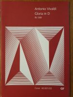 Antonio Vivaldi - Gloria in D, RV 589 - Notenheft, neu