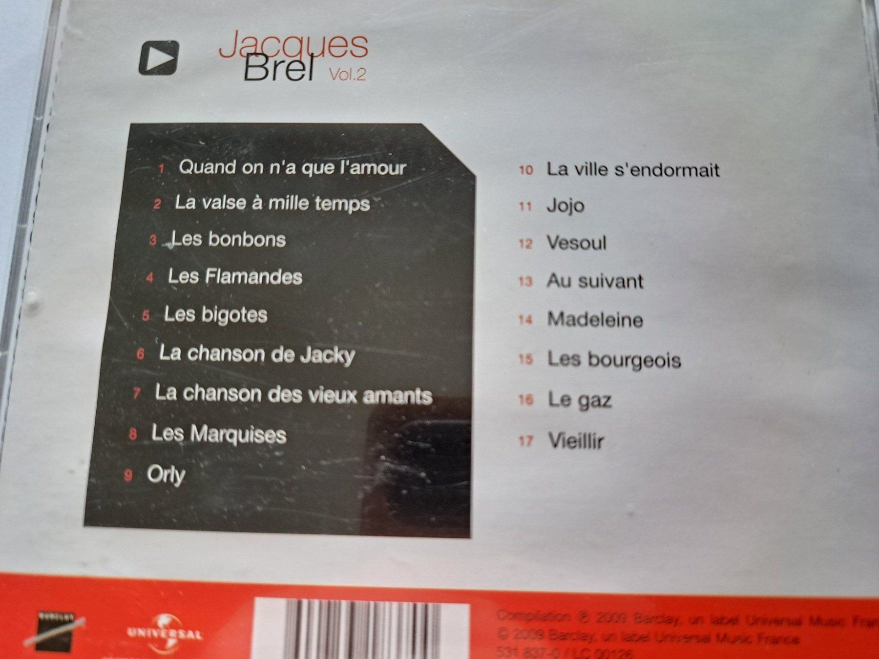 CD: Cd Master Série Jacques Brel volume 2 – Usato da Pully venduto da bro_n52j 2