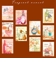 Washi Tape Briefmarken Parfumflacons