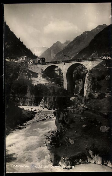 Cartes postales: Goeschenen, Viadukt und Dammagletscher – D'occasion à Berlin par bartko-reher