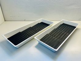 IKEA / 2 Kasten  für Küchenutensilien mit Gewürzfach