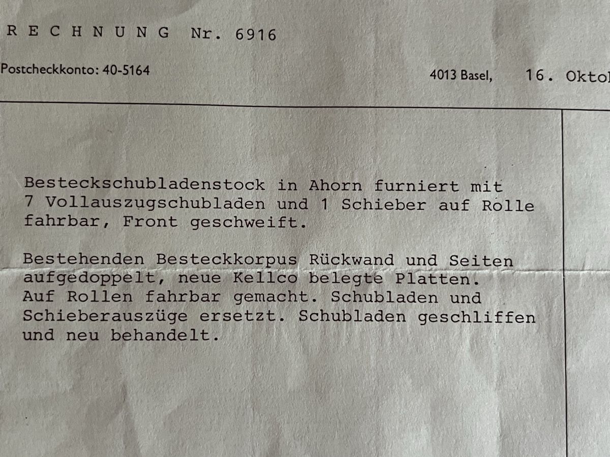 Kommoden: Schubladenstock Ahorn – Gebraucht aus Therwil von rowe-spezial 6