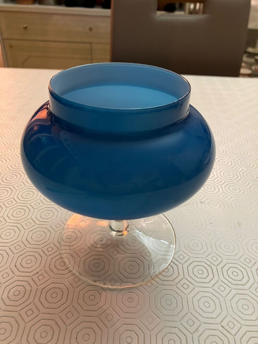 Contenitori & Simili: Contenitore in vetro azzurro – Usato da Melano venduto da H-Sara