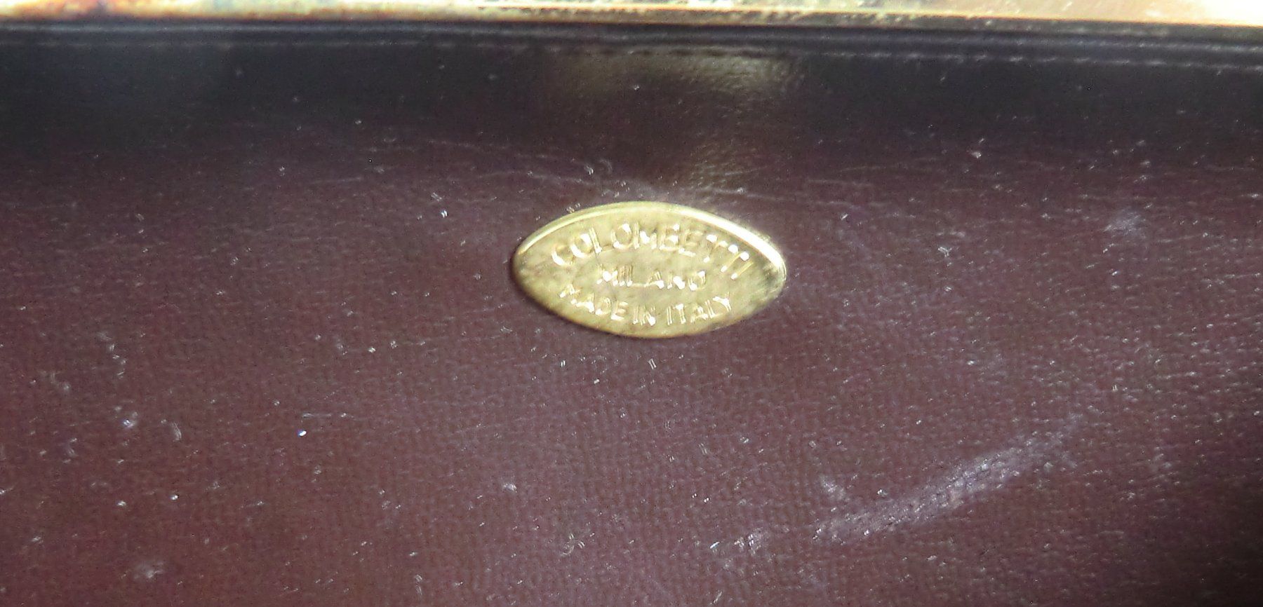 Taschen für Damen: Pochette vintage marron en lézard – Gebraucht aus Zürich von Libraco 4