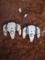 2x Original Nintendo 64 N64 Controller Grau