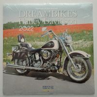 Harley-Davidson/Dreambikes; Neu u.originalverp.Kalender 2022