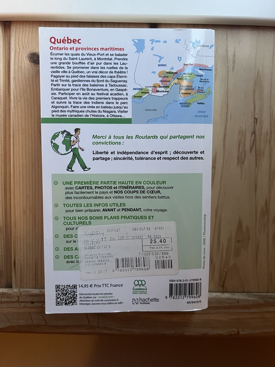 Libri: Guide du routard - Québec - 2017-2018 – Usato da Bossonnens venduto da noemie_01 3