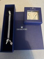 Swarovski Set, Halskette, Armband und Ohrringe, neuwertig! (