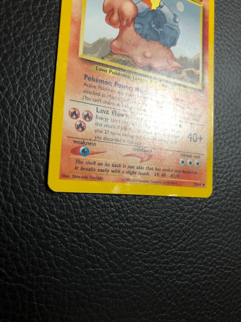 Pokémon Sammelbilder & Trading cards: Neo Revelation Magcargo 33/64 Ab 1 – Gebraucht aus Paradiso von Pkmn10 1