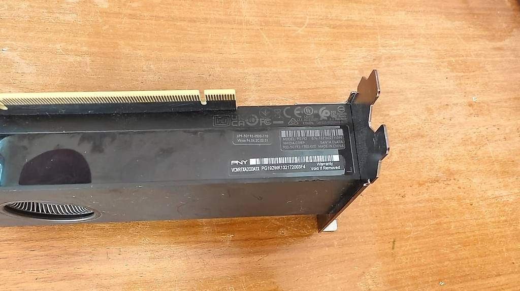 Nvidia Cartes graphiques: PNY RTX A2000, low-profile GPU, 6GB – D'occasion à Jona par Kapuzinermoench 4