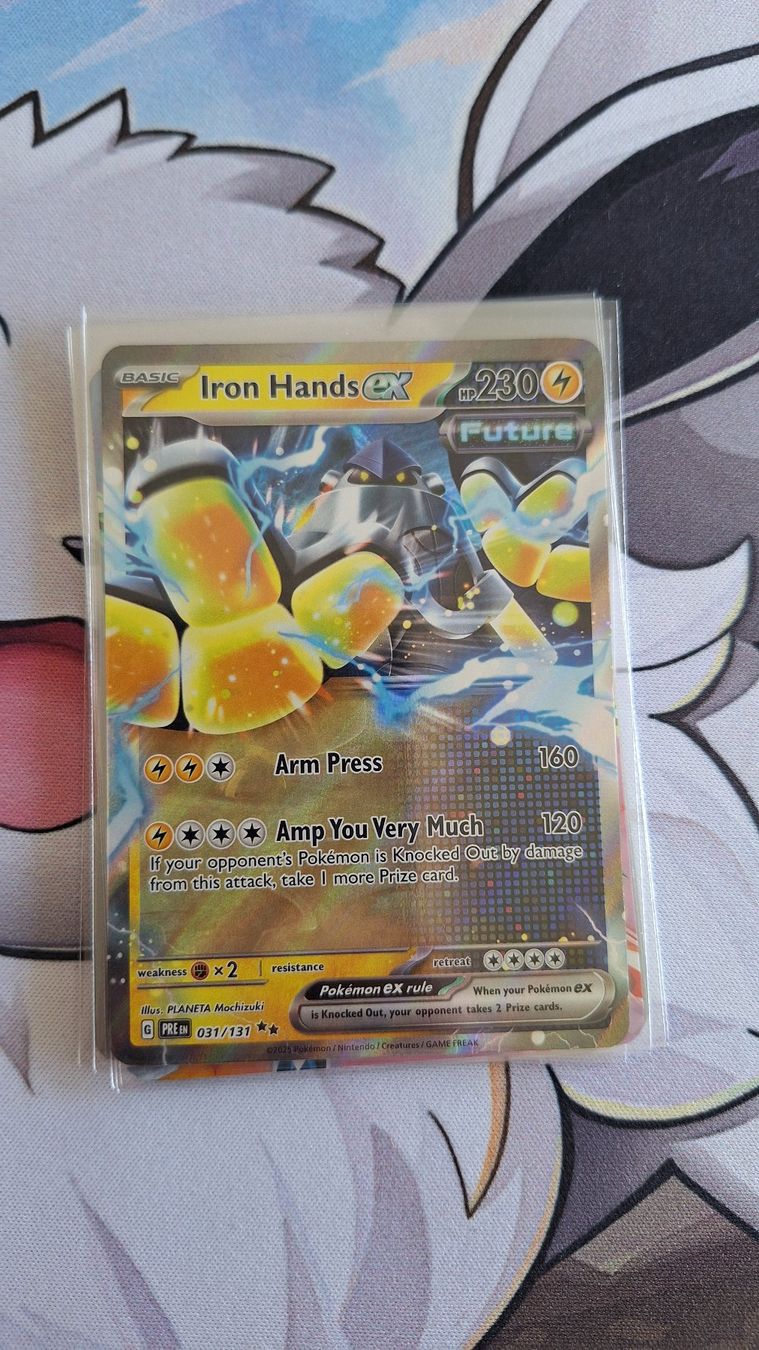 Pokémon Sammelbilder & Trading cards: Iron Hands ex - Pokemon TCG – Gebraucht aus Altstätten SG von GGsGameshop