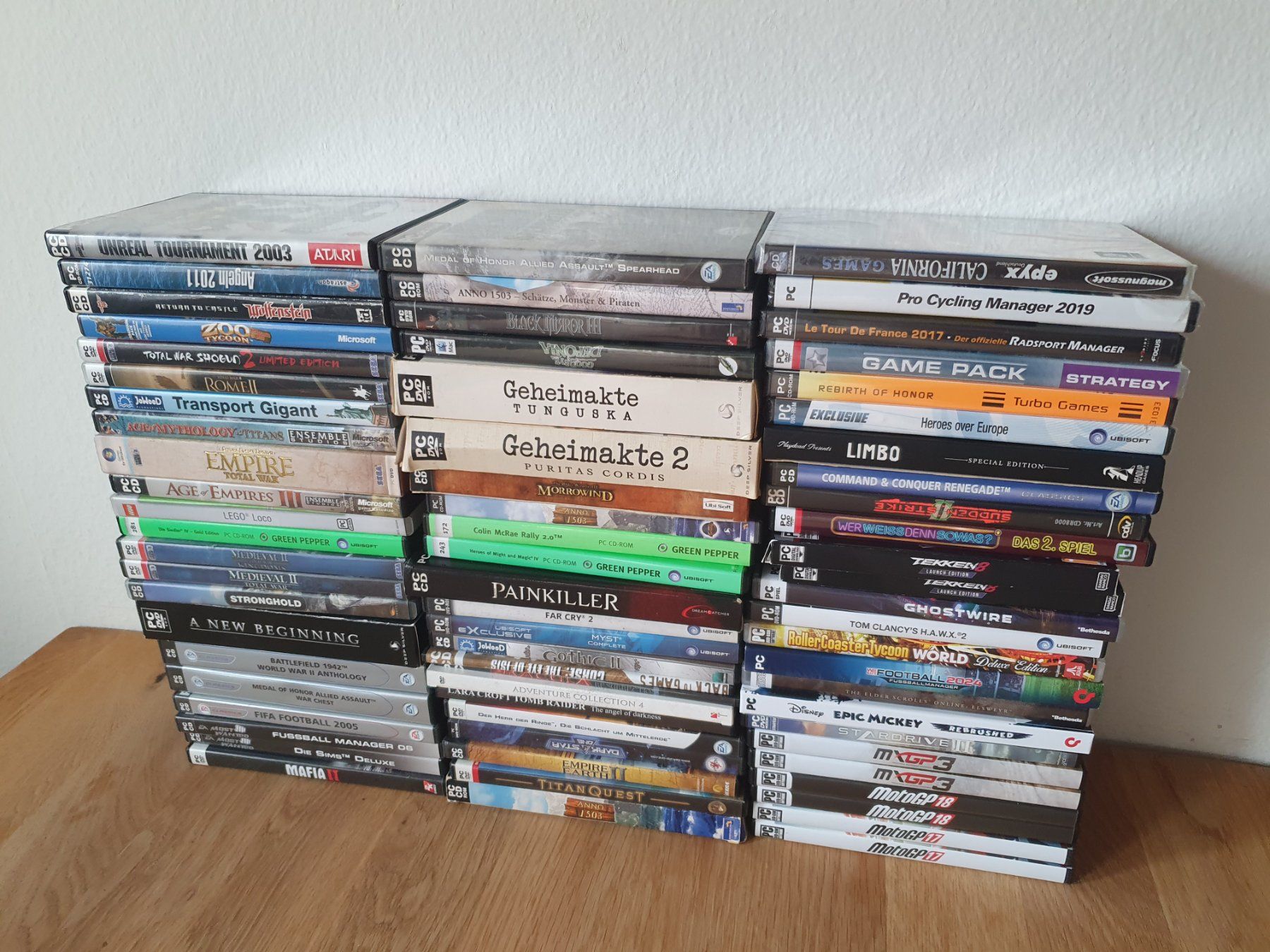 Spiele: PC Games Sammlung / Konvolut / Bundle | teils verschweisst – Gebraucht aus Greifensee von perfectioN88