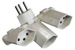 Clip Clap Abzweigstecker, weiss