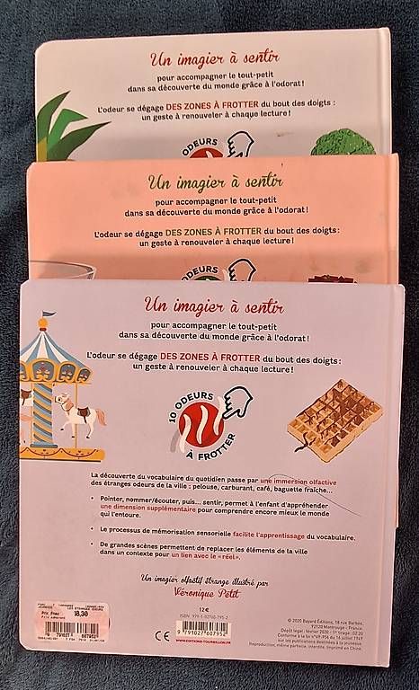 Libri: 3 livres avec de vraies odeurs – Usato da La Chaux-de-Fonds venduto da kellina 2