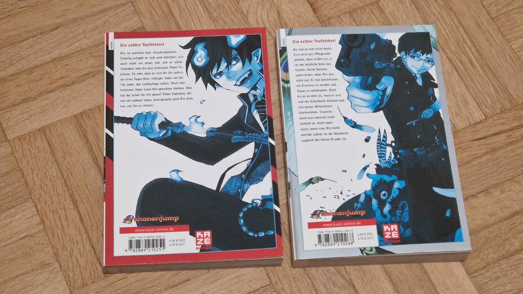 Fumetti: Manga "Blue Exorcist" Band 1&2 – Usato da Zürich venduto da Kaname_Madoka 2