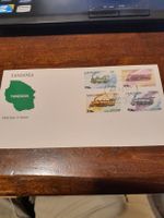Tanzanie - Premier Jour d'émission - Timbres Trains!