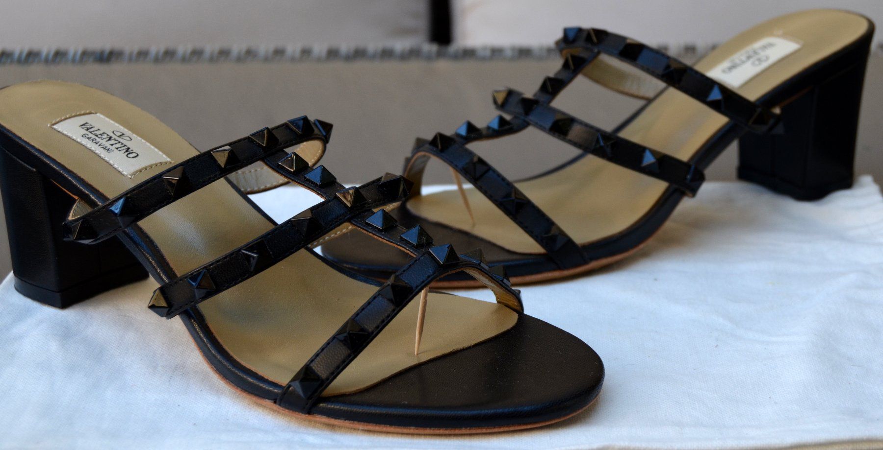 Valentino Scarpe da donna: Valentino Rockstud  Sandalen / Sandales .40 – Nuovo (secondo la descrizione) da Collonges venduto da Auganien 4