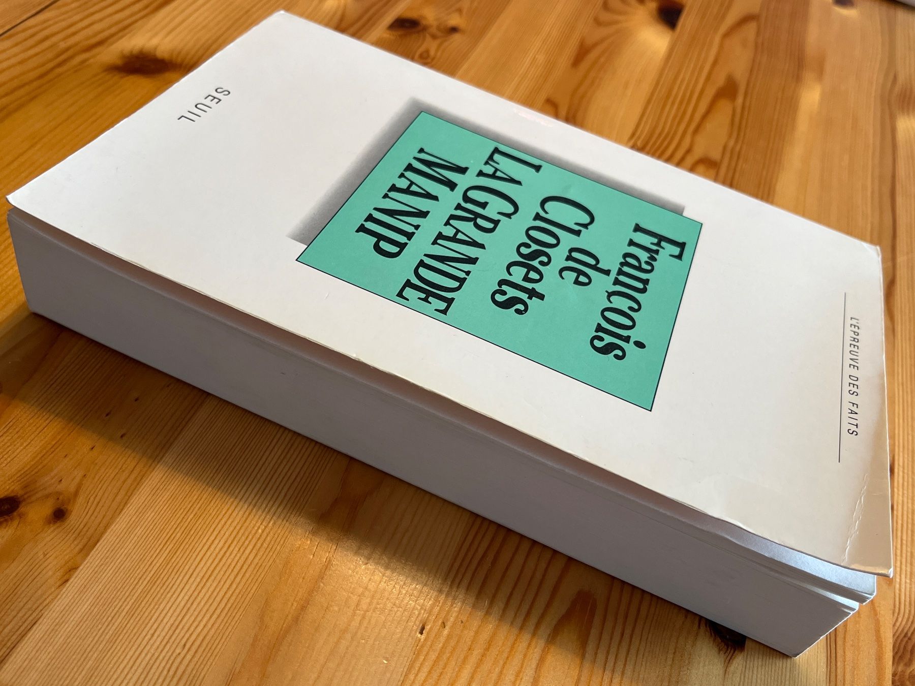 Libri: F. de Closets: "La Grande Manip" – Usato da Zürich venduto da Gurkis 2