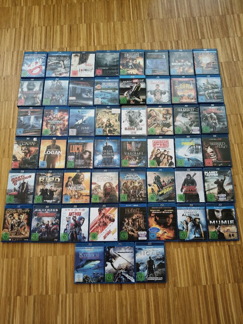 Tutti i DVDs: Bluray's und DVD's – Usato da Mollis venduto da Carina1501
