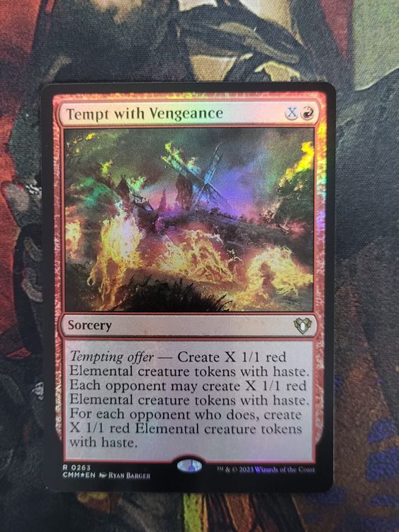 Commander Masters Tempt With Vengeance Foil Kaufen Auf Ricardo