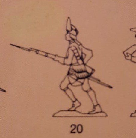Figuren: Auswahl diverse Zinnformen "Prince August" – Gebraucht aus Wettingen von huitzilopostli 3