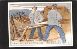 Einheitskarte Nr.27 , Artillerie F.ART.ABT. 12/INF.RGT.22