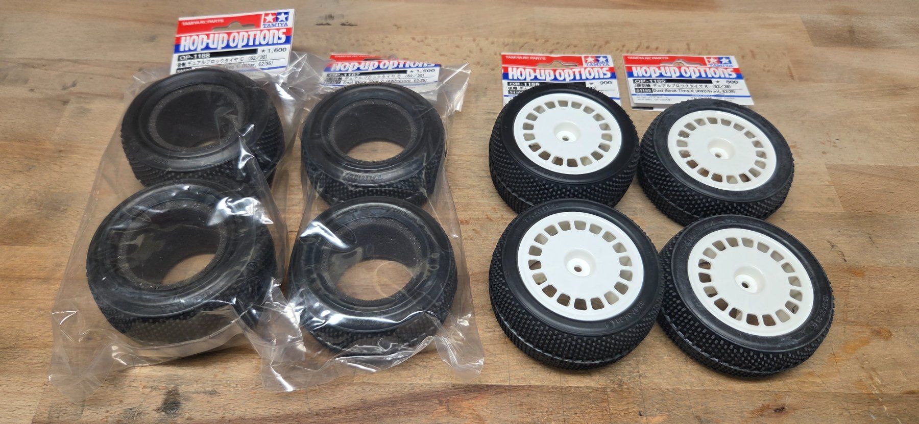Tamiya Modellismo RC: Tamiya Buggy Räder / Reifen – Nuovo (secondo la descrizione) da Eschlikon TG venduto da davidt8883 3
