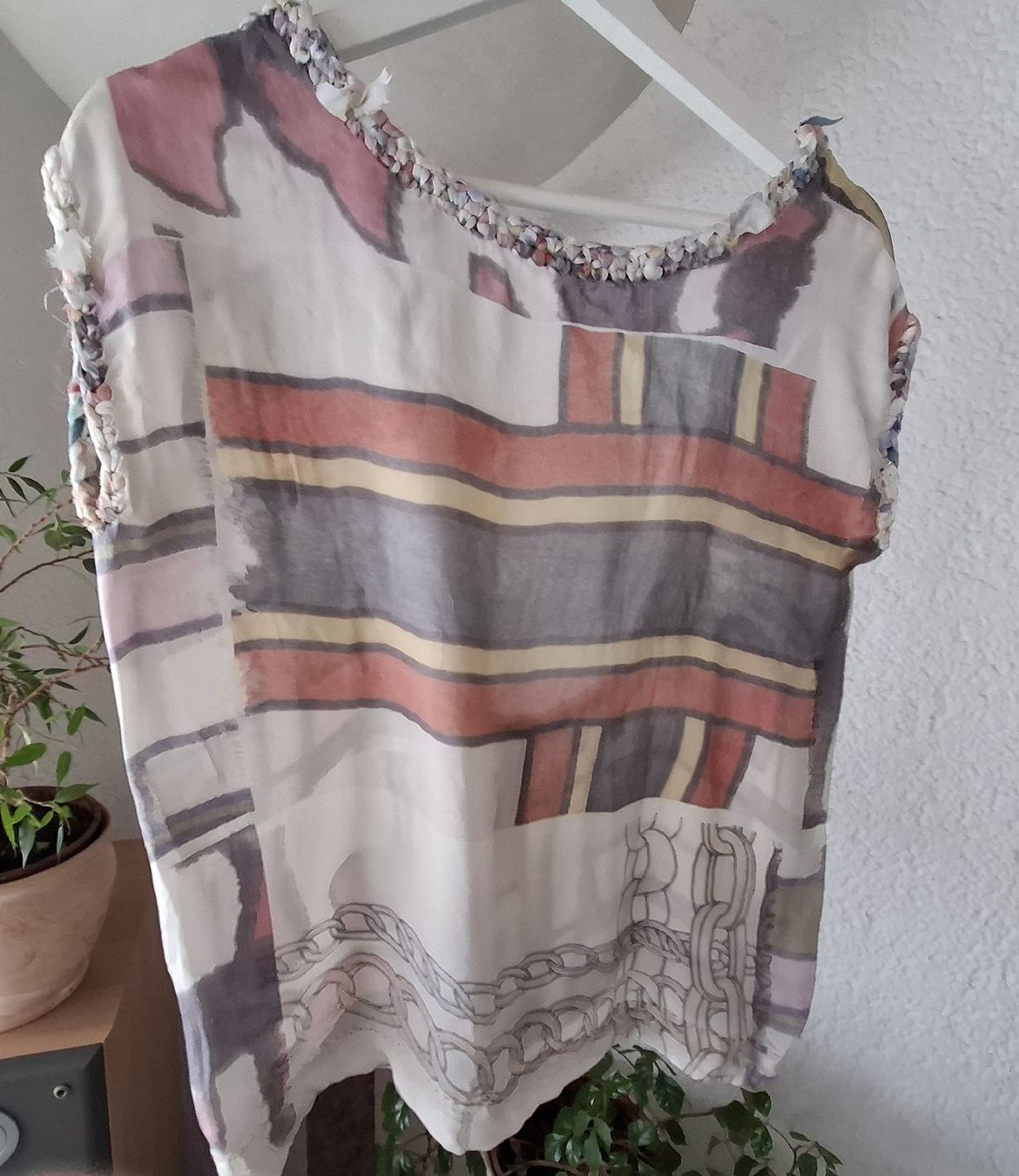 Top: Designer-Top, 100% Seide, Grösse M – Usato da Ittenthal venduto da Urmel911
