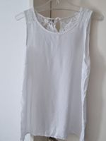 Bluse, Top mit Spitzenbesatz  neu Gr. S
