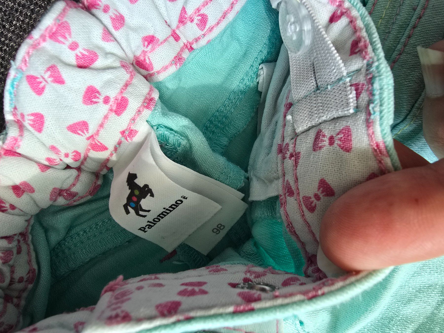 Hosen: Kinder Shorts Türkis Grösse 98 – Gebraucht aus Büttikon AG von Amineah 1