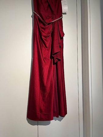 Robe de soirée bordeaux - Élégance festive ✨ Taille L