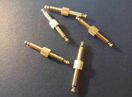 12x Adapter Instrumentenstecker Gitarren-Effektpedal
