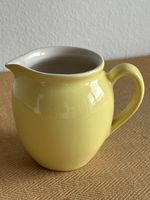 formschöner alter Krug Porzellan RÖSSLER gelb Vintage