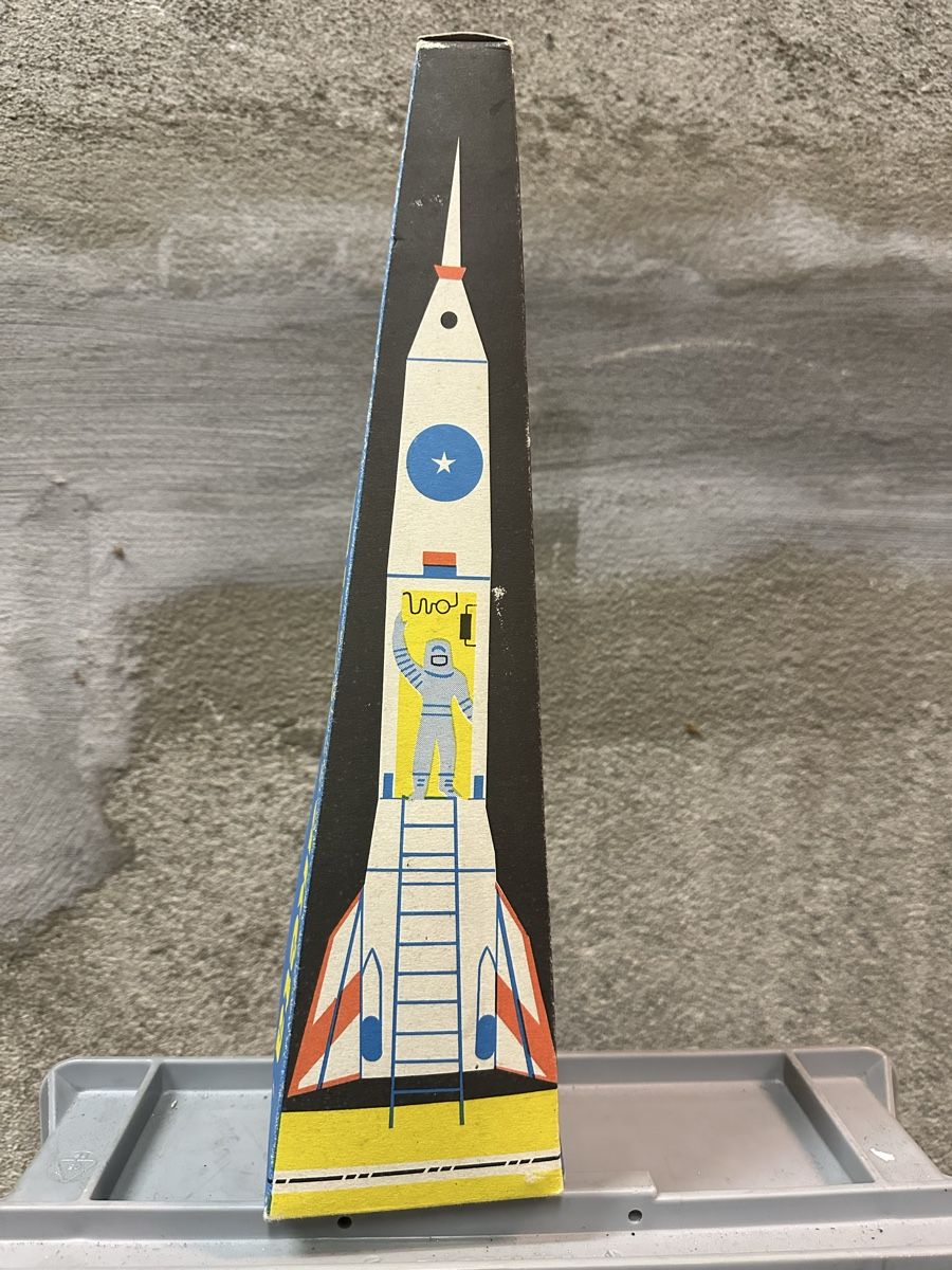 Giocattoli: Rakete blech spielzeug ungarn – Nuovo (secondo la descrizione) da Reinach AG venduto da rares75