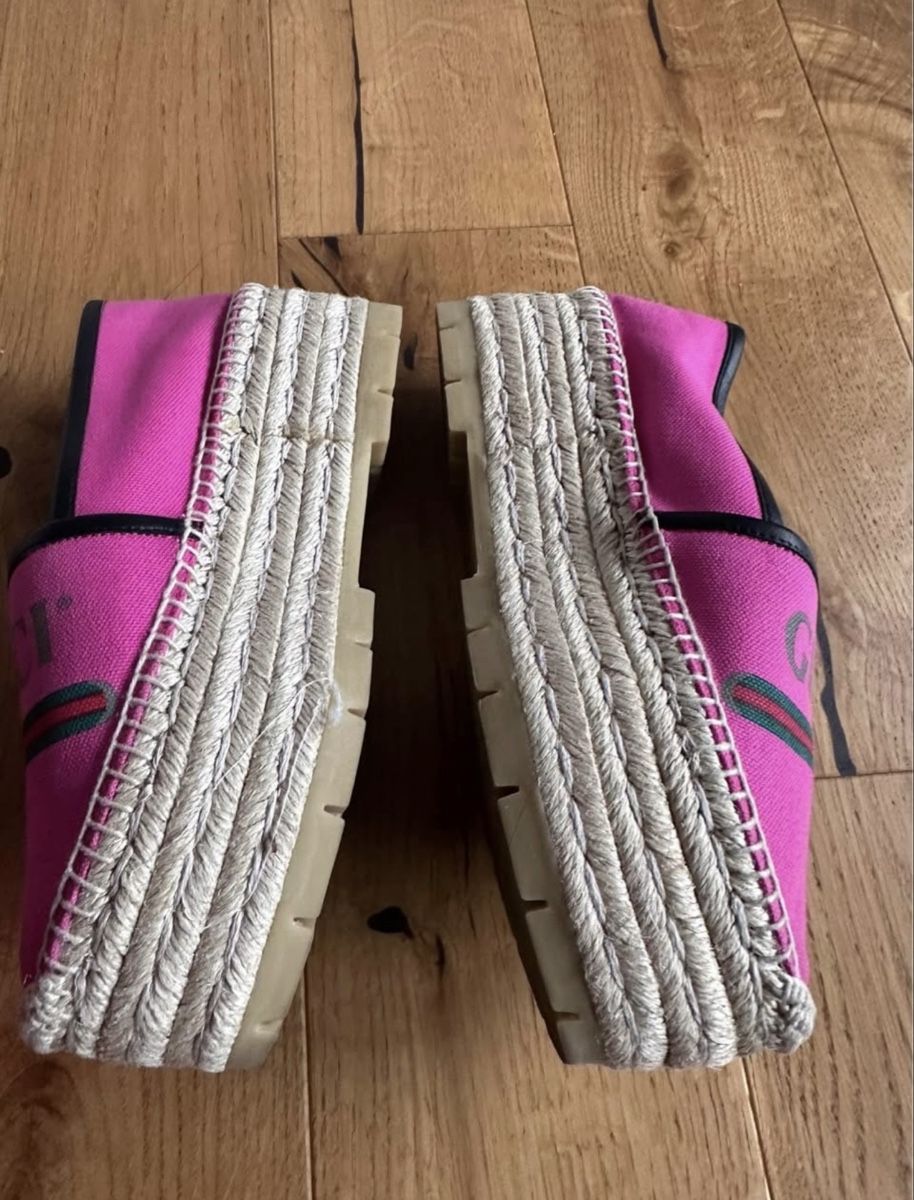 Gucci Damenschuhe: Gucci Espadrilles, Pink, Grösse 35.5 Neue – Neu (gemäss Beschreibung) aus Rorschach von _G3n4L1n_ 2