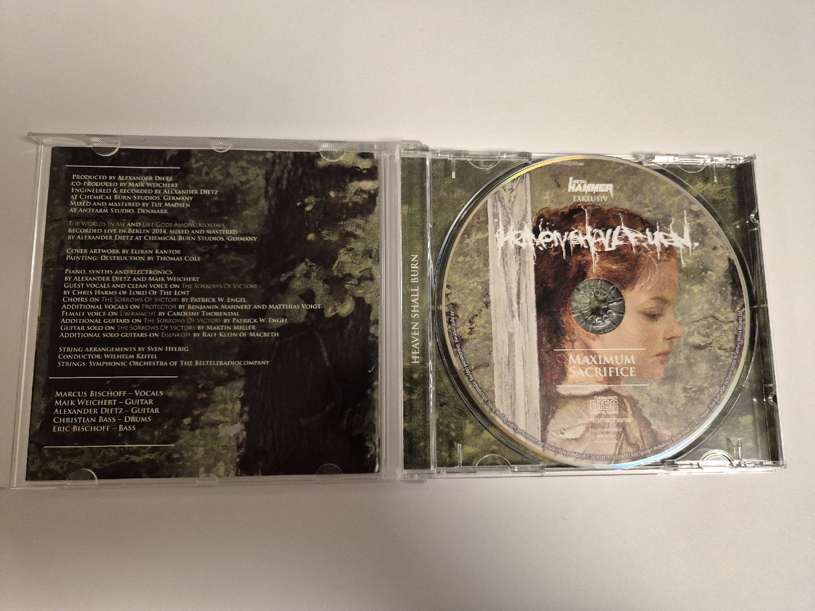 CD: Heaven Shall Burn - Maximum Sacrifice - CD  – Nuovo (secondo la descrizione) da Uster venduto da newwave0 2