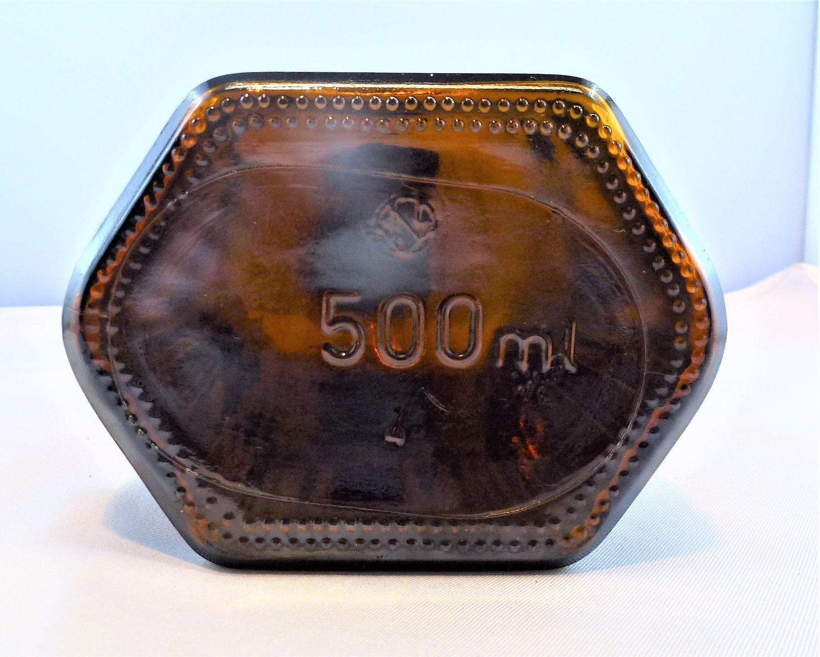 Accessori da laboratorio: Dunkel-Braune Apotheker-Glasflasche – Usato da Murgenthal venduto da B.StM 6