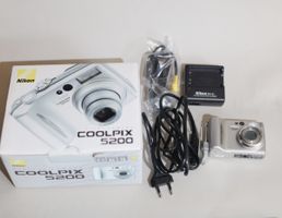 Nikon Coolpix 5200 Digicam – Komplettset in OVP