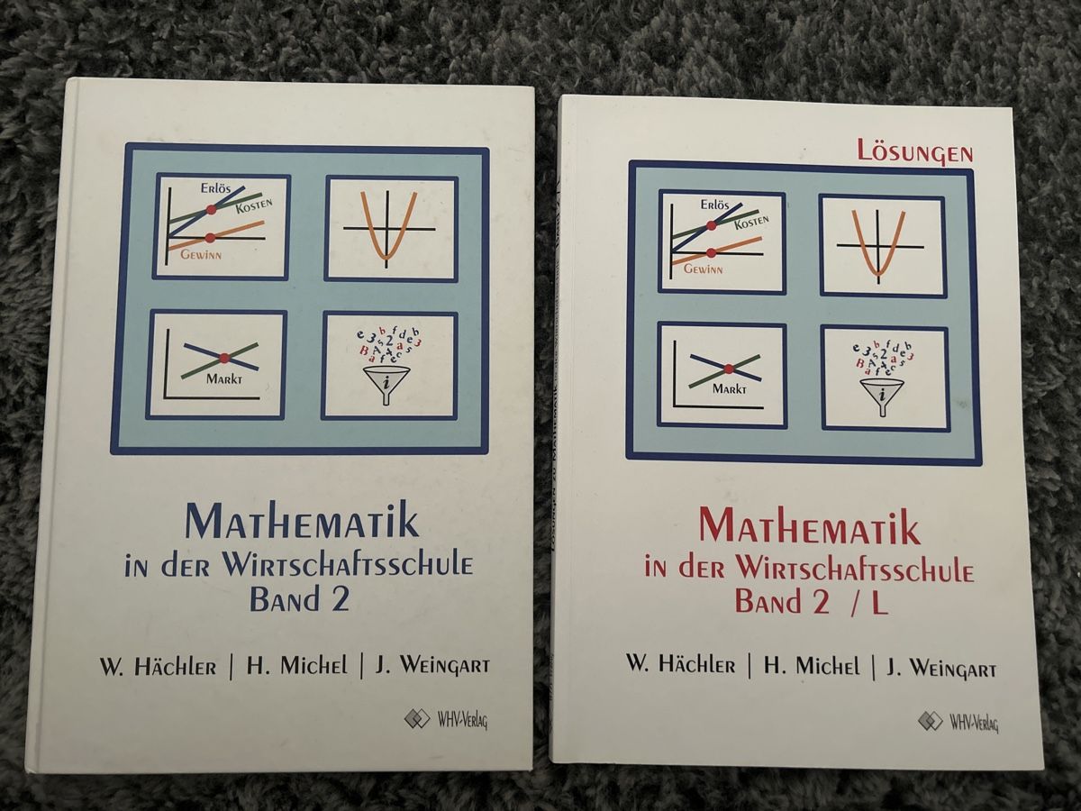 Libri: Mathematik in der Wirtschaftsschule Band 2 – Usato da Dietlikon venduto da ade_sk8v
