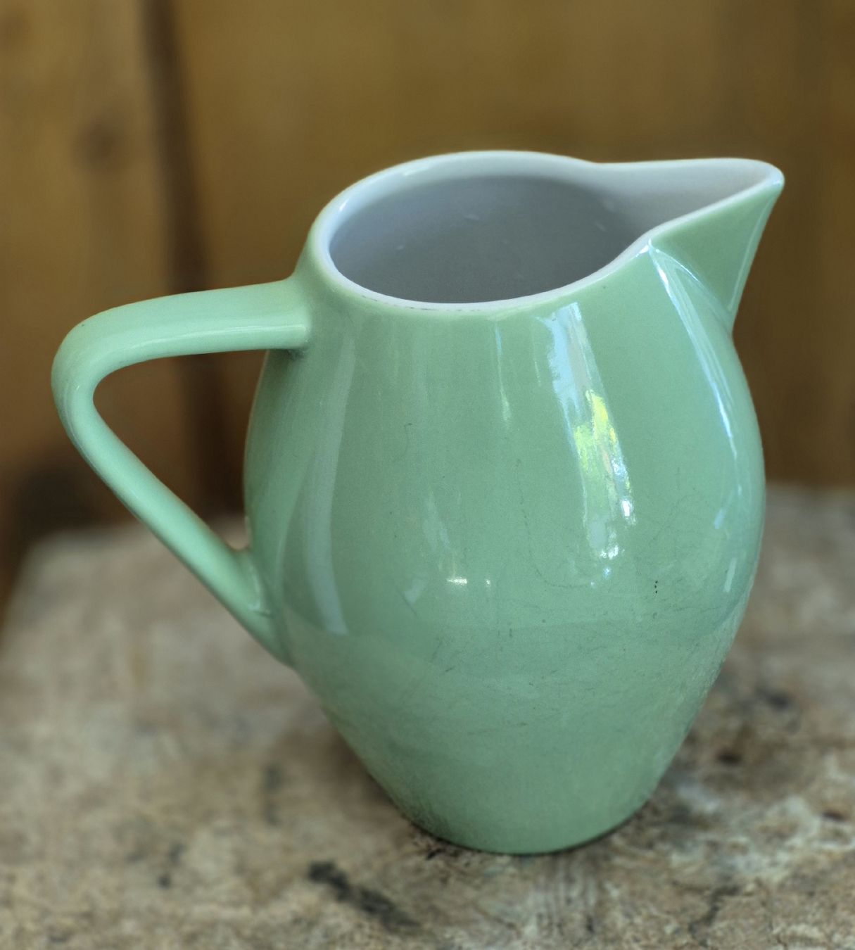 Rössler Caraffe: RÖSSLER VINTAGE kleiner Krug hellgrün – Usato da Genève venduto da antade 2